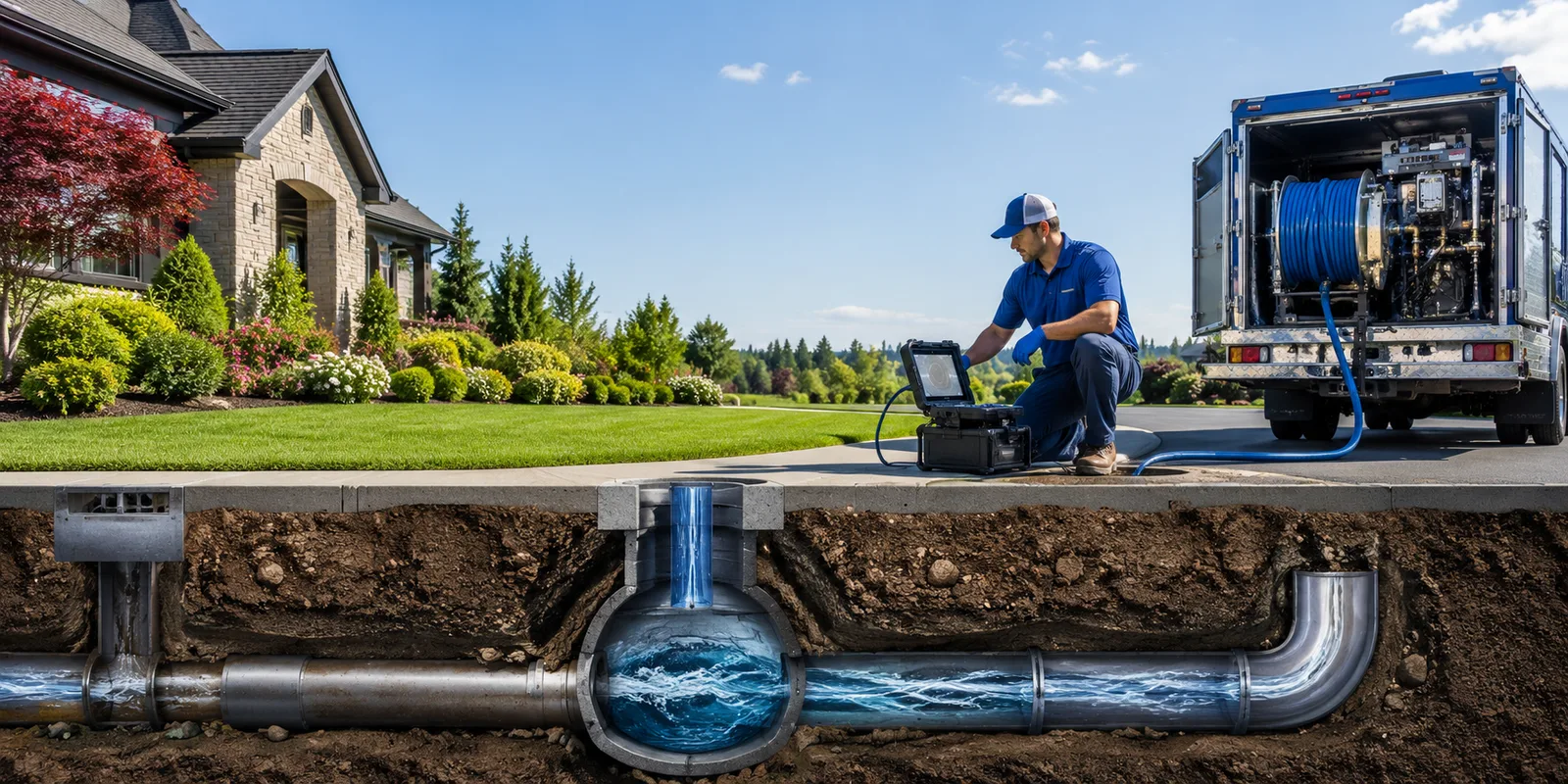 Drainage restoration information for Industry, PA